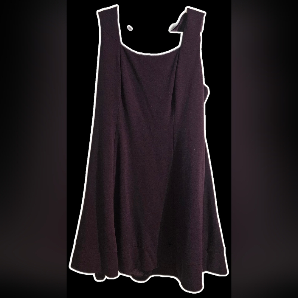 Elegant Purple Sleeveless Wedding Dress